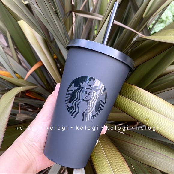 🖤LAST FEW🖤Starbucks Velvet Matte Black Tumbler - Picture 3 of 8